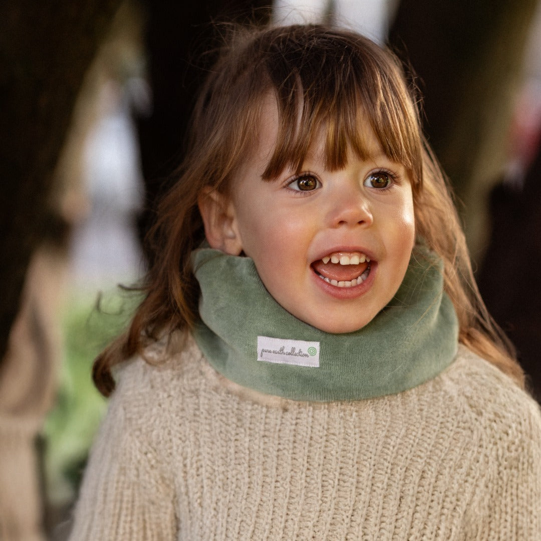 Organic Snood - Stripe by Pure Earth Collection, vetted by KIDDYKIND