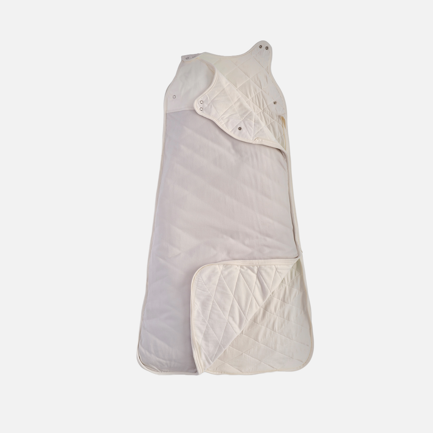 All-Season Bamboo Sleeping Bag - Dawn Grey by Pure Earth Collection, vetted by KIDDYKIND