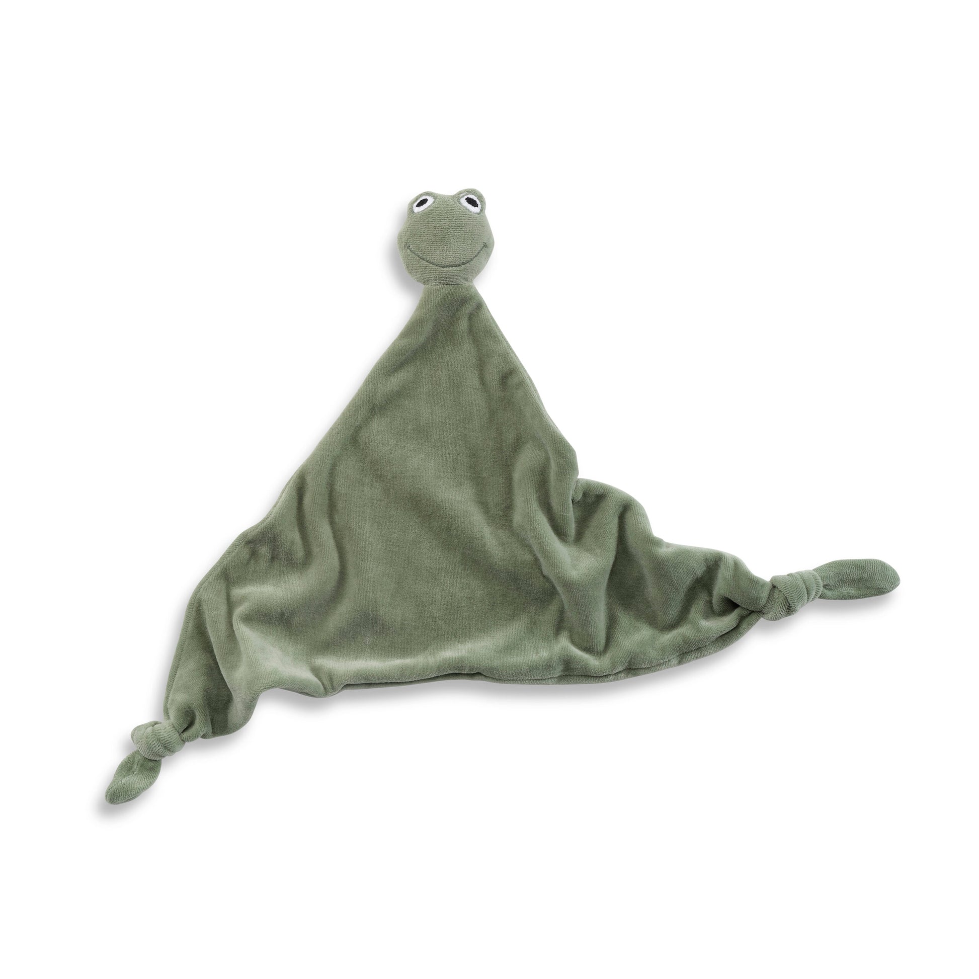 Pure Earth Collection Frog Comforter - GOTS certified organic cotton comforter for babies - sustainable ethical organic baby clothing UK | Kiddykind