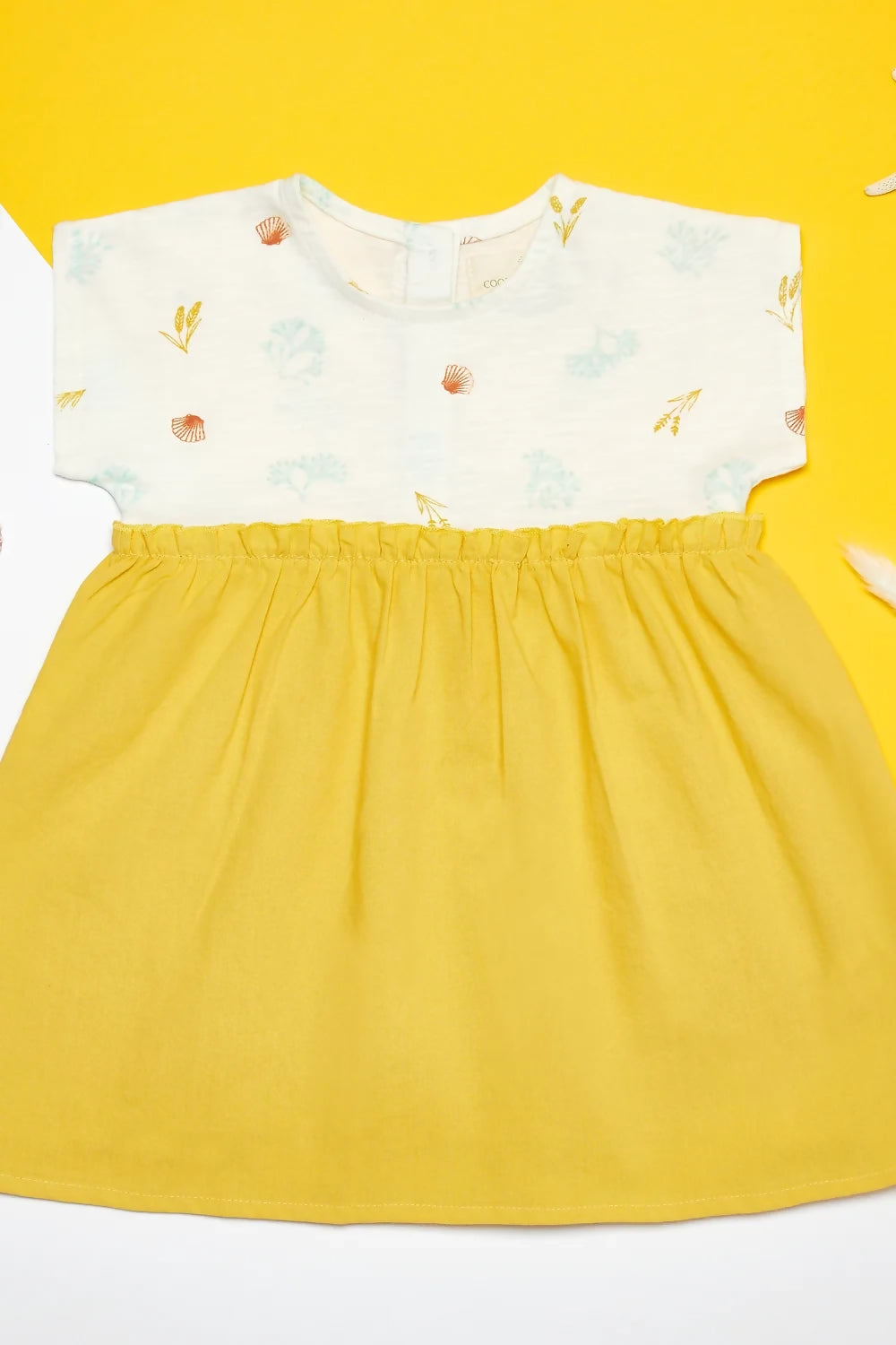 Organic Cotton Coral Dress