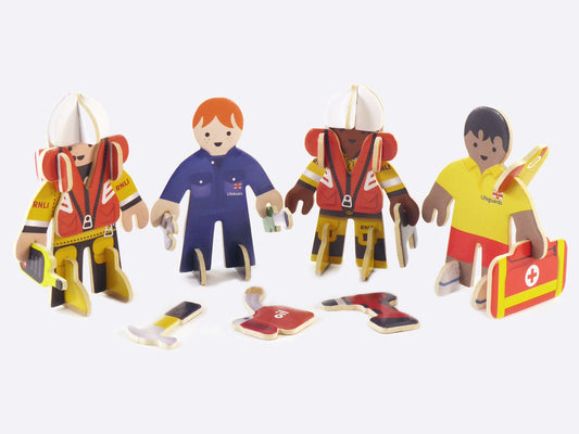 PlayPress RNLI People Eco-Friendly Playset