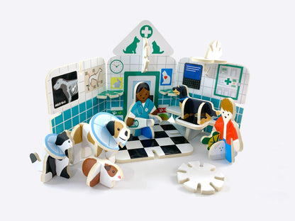 Mini Vets Playset