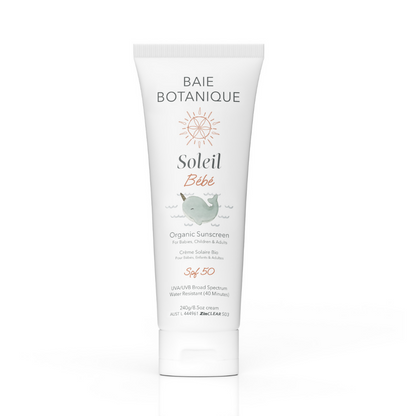 Organic Baby Sunscreen - Soleil Bebe