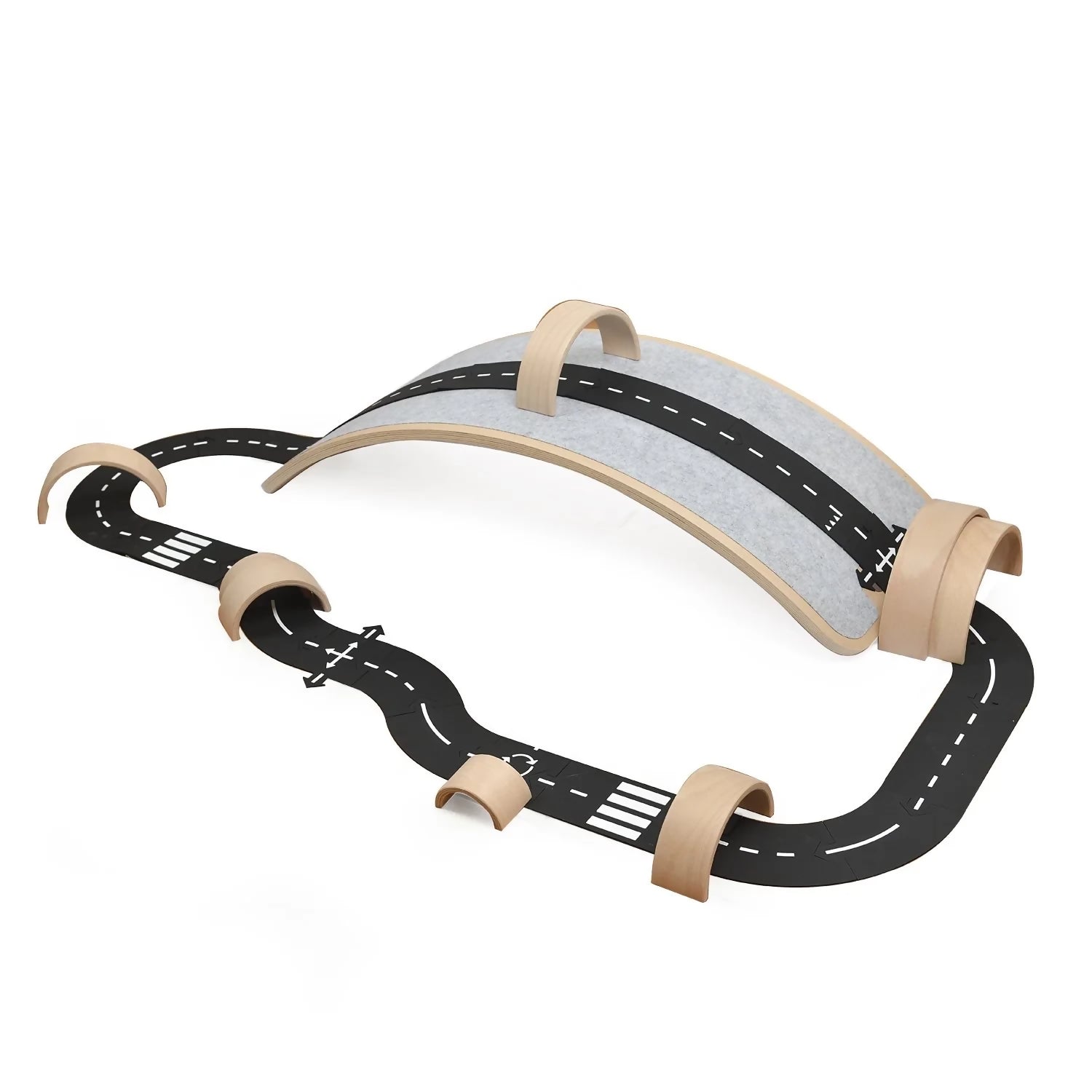 Flexible Jigsaw Road