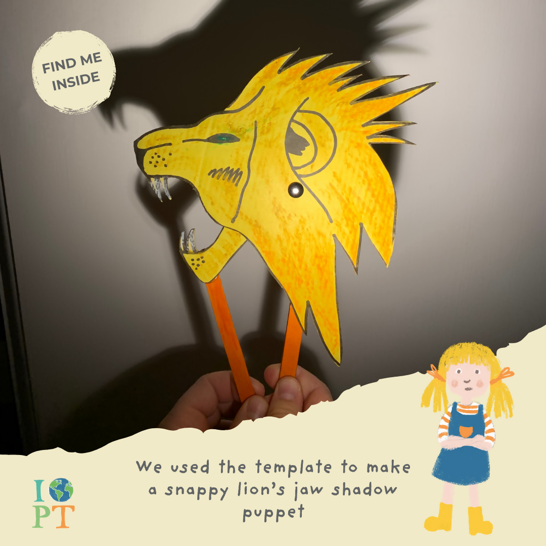 MAJESTIC LIONS - Children’s eco activity kit (Age 5+) | natural wooden toy for toddlers UK