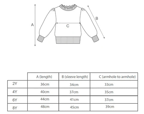 Ruffled Collared Jumper | Lilac