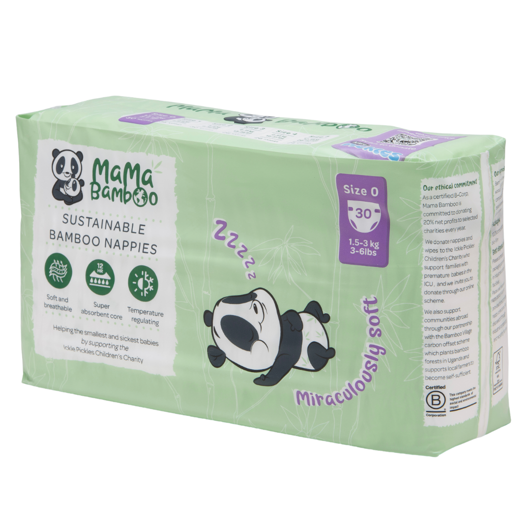 Conscious baby essentials: Mama Bamboo Sustainable Nappies | KIDDYKIND