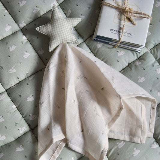 Organic Muslin Soother - By The Willow Tree / Reeds