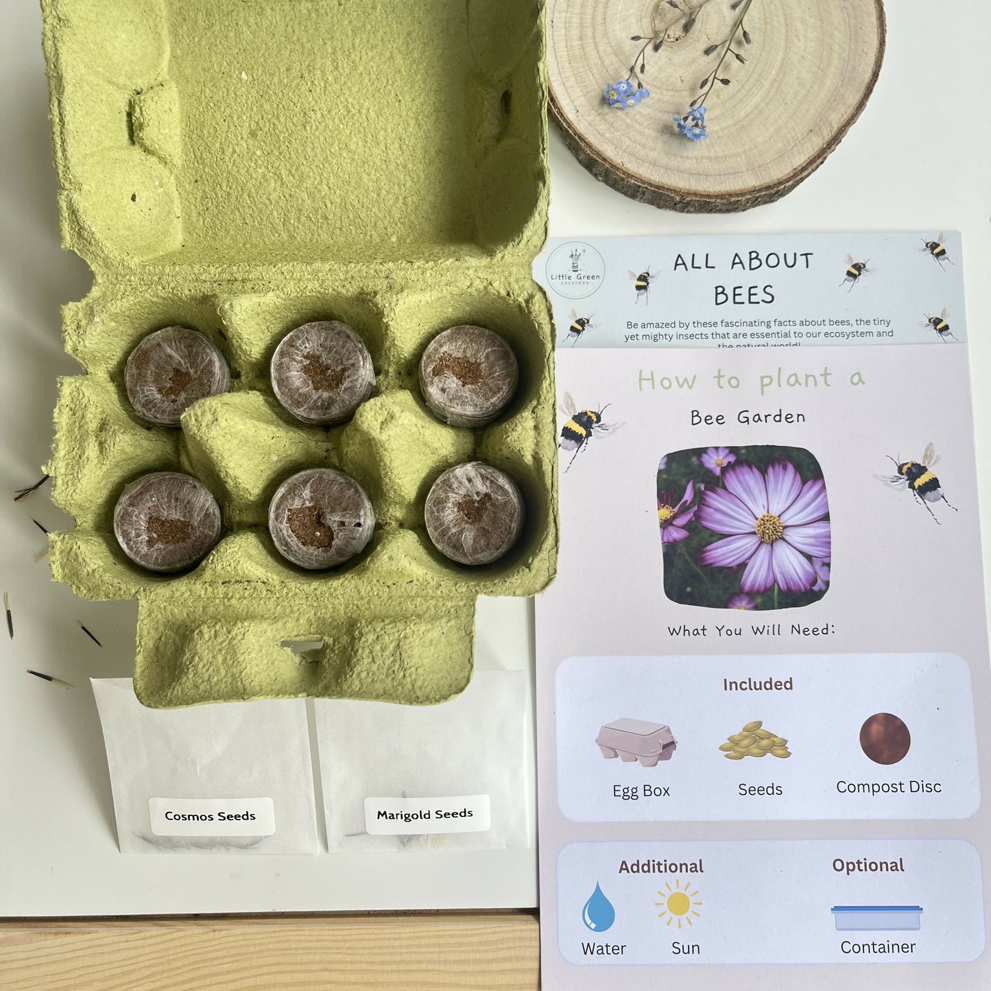 Plant A Bee Garden Kit