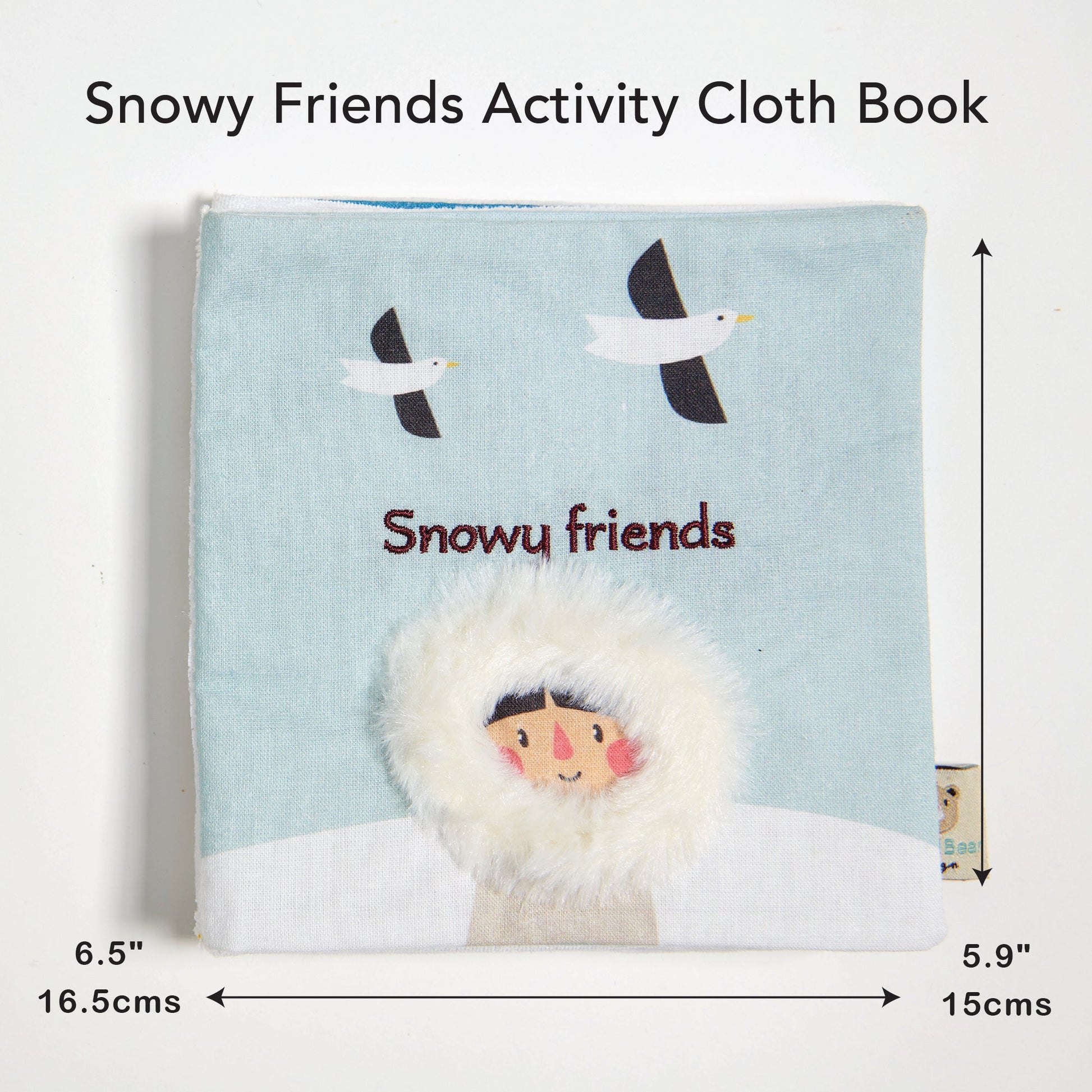 Conscious baby essentials: Snowy Friends Activity Book | KIDDYKIND