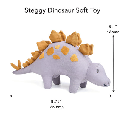 Steggy Linen Dinosaur Toy