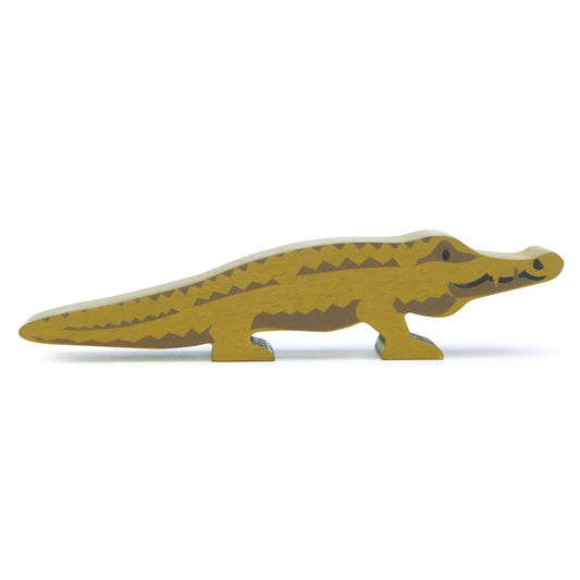 Safari Animal - Crocodile | open-ended wooden toy for kids UK