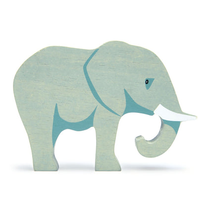 Safari Animal - Elephant Toy | open-ended wooden toy for kids UK