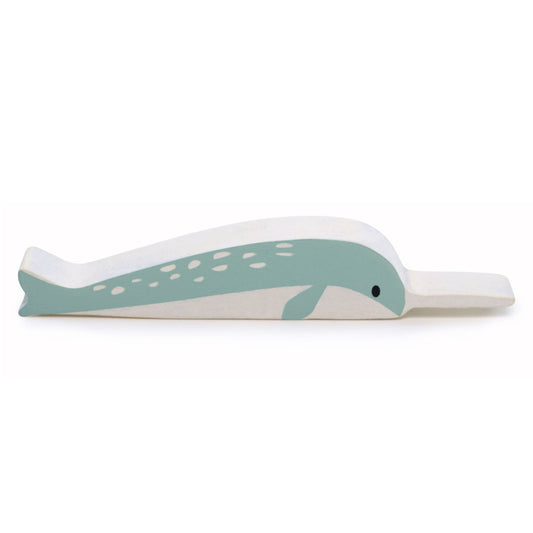 Sustainable Montessori toy: Polar Animal - Narwhal | KIDDYKIND