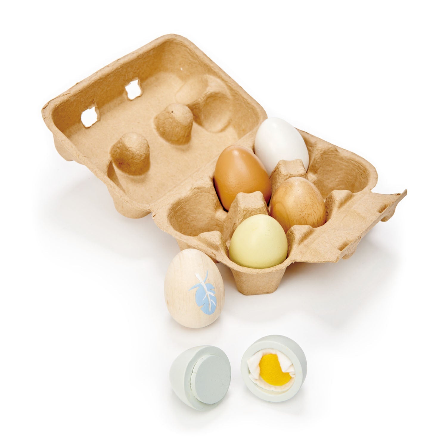Wooden Eggs | open-ended wooden toy for kids UK