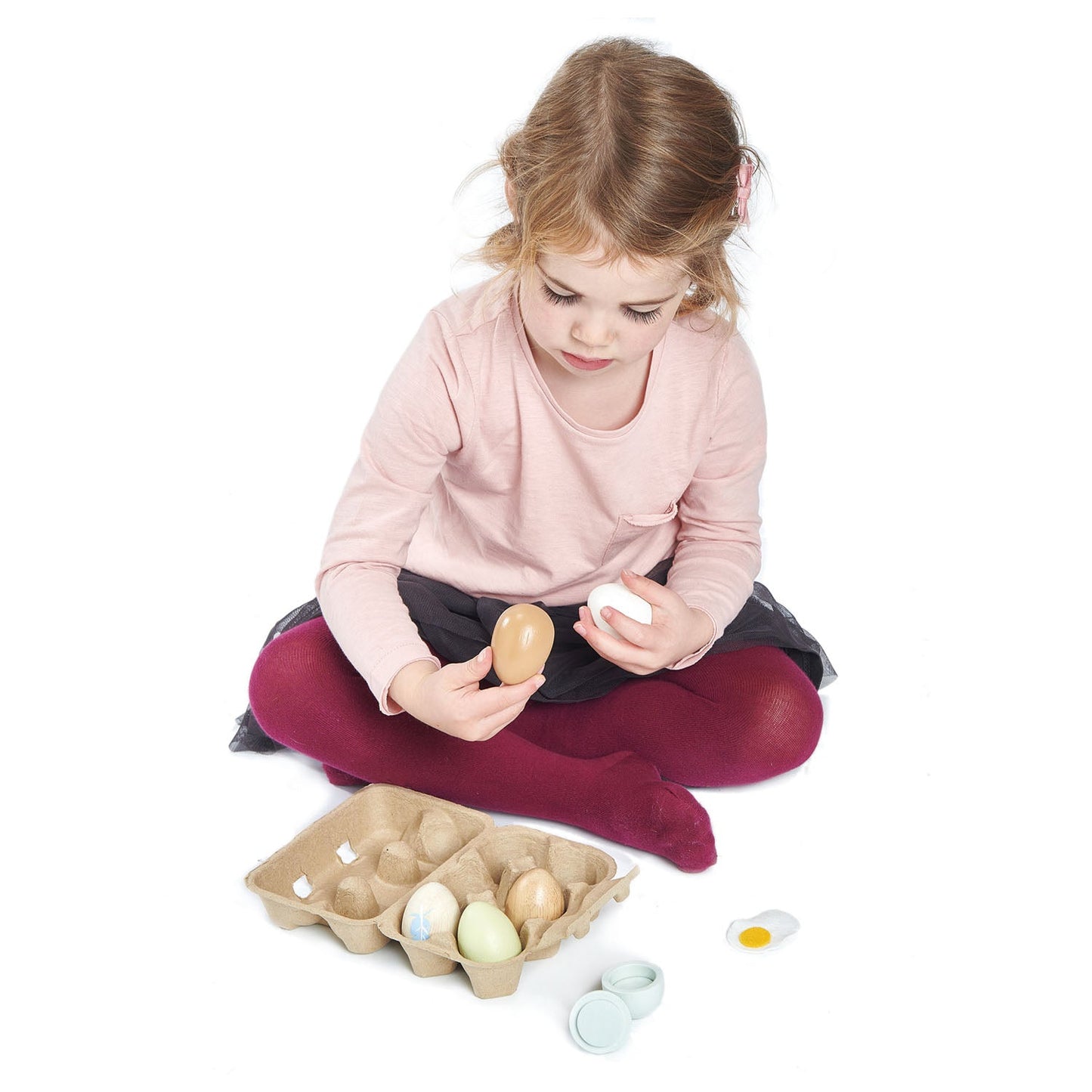 Wooden Eggs | open-ended wooden toy for kids UK