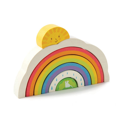 Rainbow Tunnel — Montessori wooden toy UK | KIDDYKIND