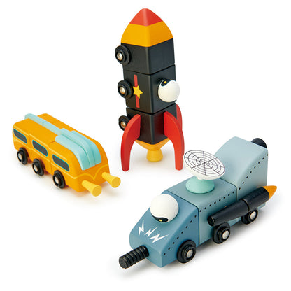 Sustainable Montessori toy: Space Race | KIDDYKIND