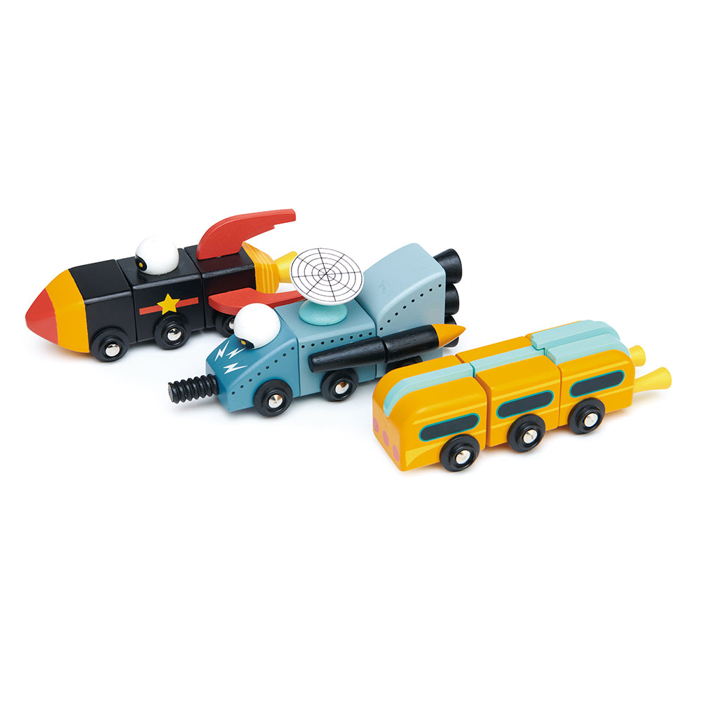 Sustainable Montessori toy: Space Race | KIDDYKIND