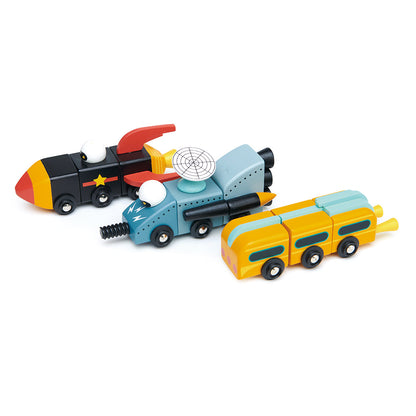Sustainable Montessori toy: Space Race | KIDDYKIND