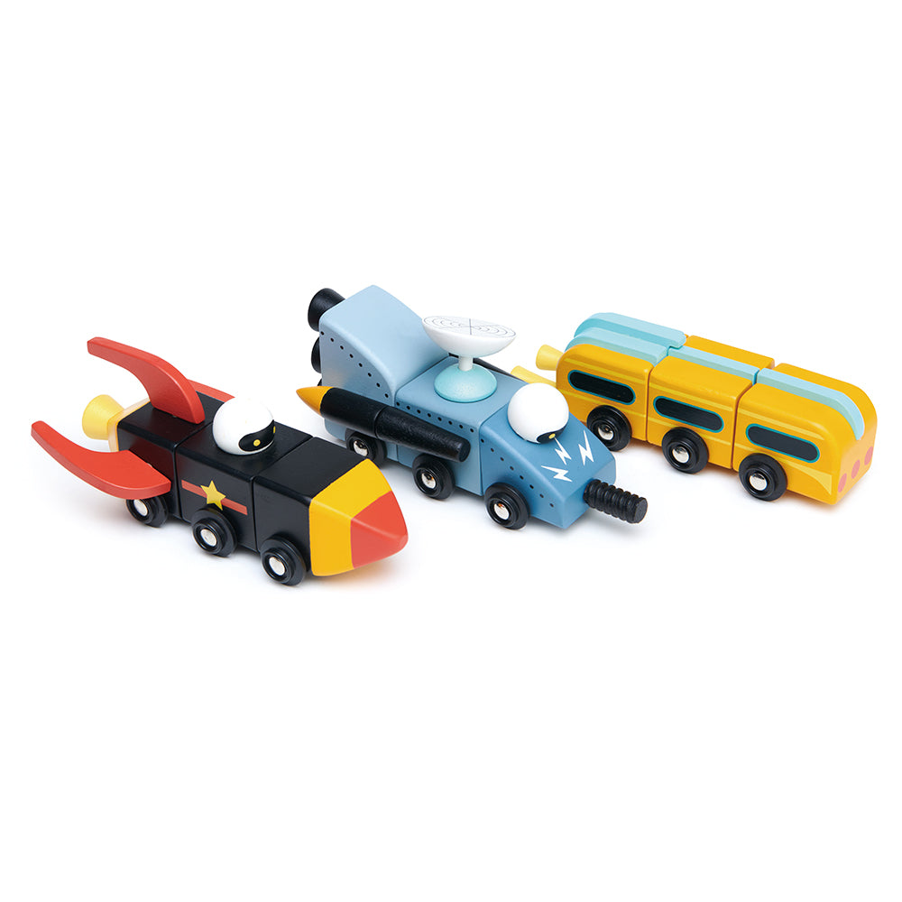 Sustainable Montessori toy: Space Race | KIDDYKIND