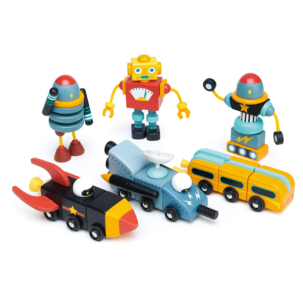 Sustainable Montessori toy: Space Race | KIDDYKIND