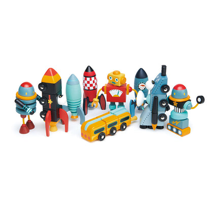 Sustainable Montessori toy: Space Race | KIDDYKIND