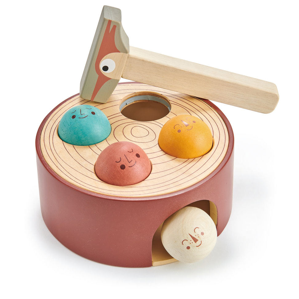 Woodpecker Game | natural wooden toy for toddlers UK
