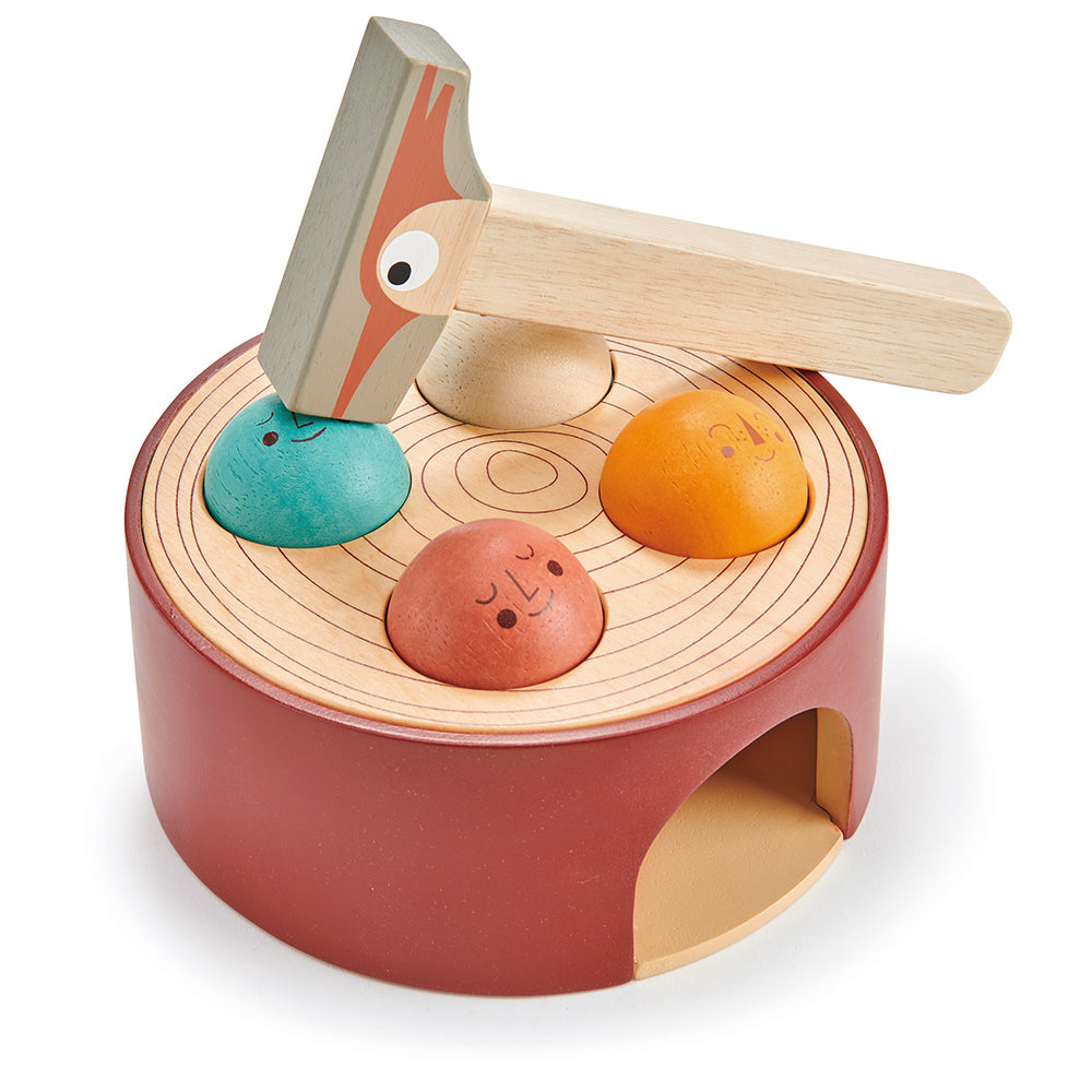 Woodpecker Game | natural wooden toy for toddlers UK