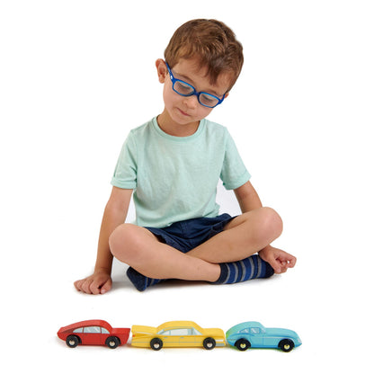 Retro Cars | open-ended wooden toy for kids UK