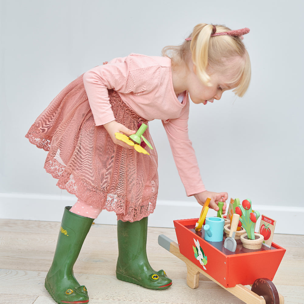 Garden Wheelbarrow Set
