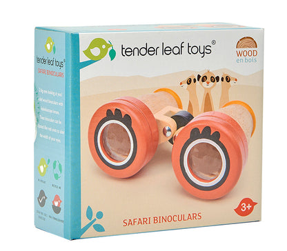 Safari Binoculars | open-ended wooden toy for kids UK