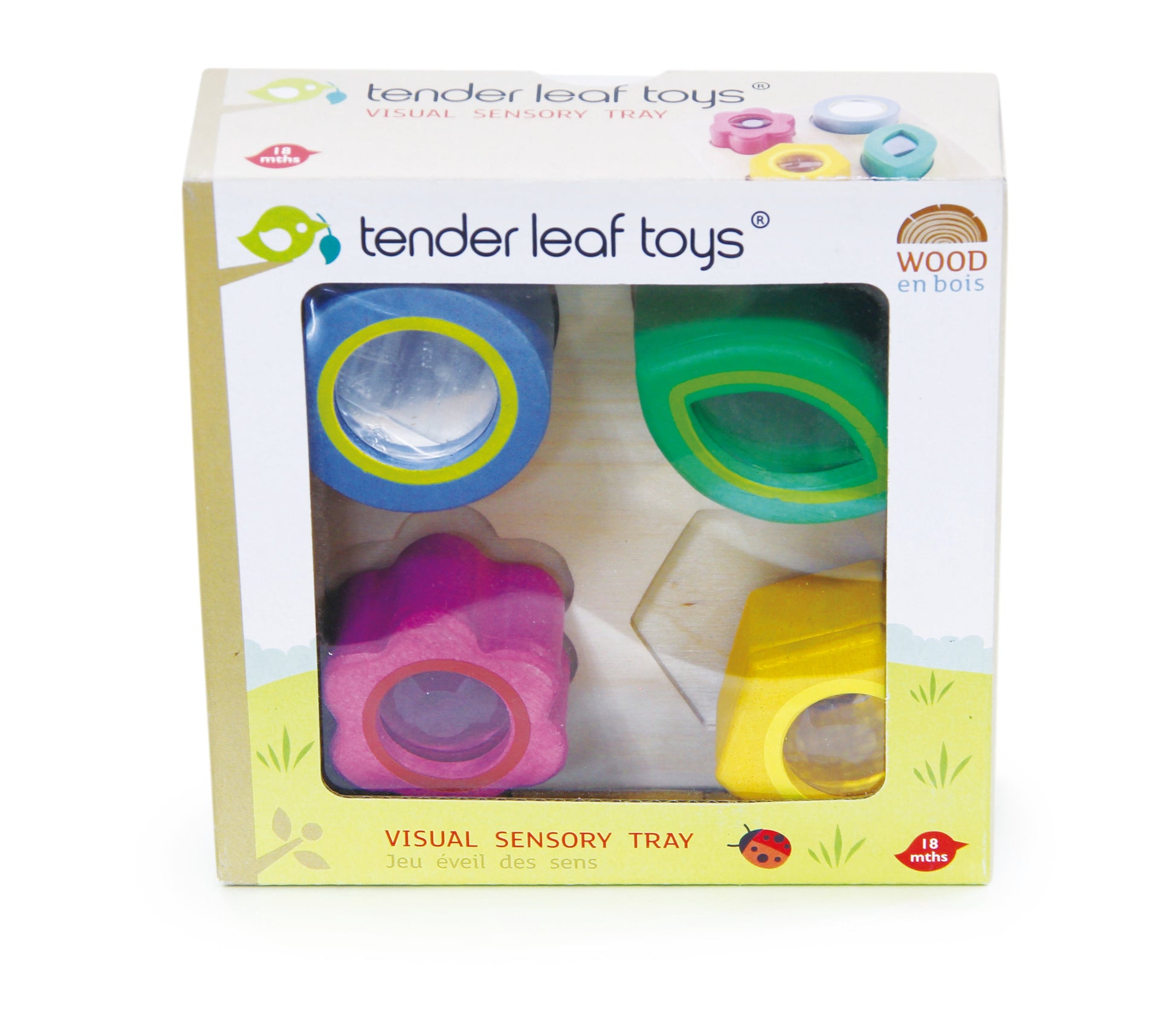 Visual Sensory Tray — Montessori wooden toy UK | KIDDYKIND