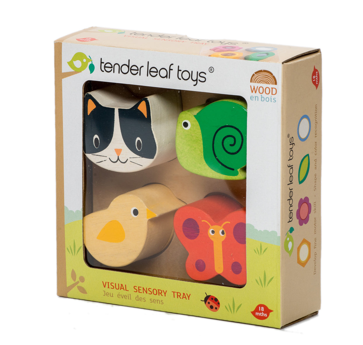 Visual Sensory Tray — Montessori wooden toy UK | KIDDYKIND