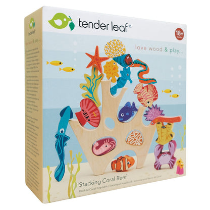 Sustainable Montessori toy: Stacking Coral Reef | KIDDYKIND
