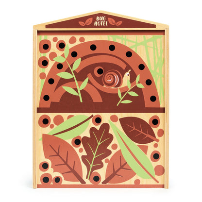 The Bug Hotel | natural wooden toy for toddlers UK