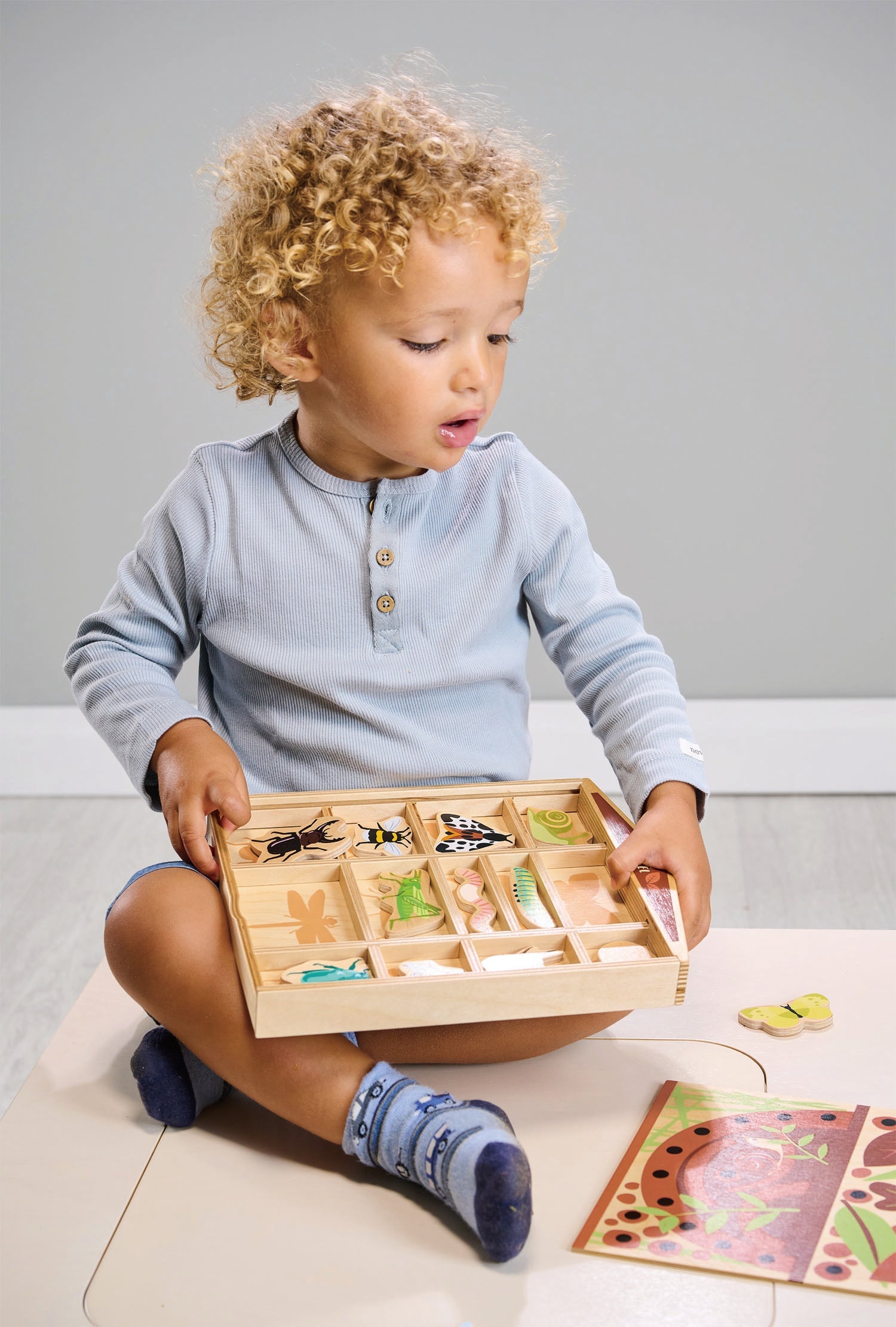 The Bug Hotel | natural wooden toy for toddlers UK