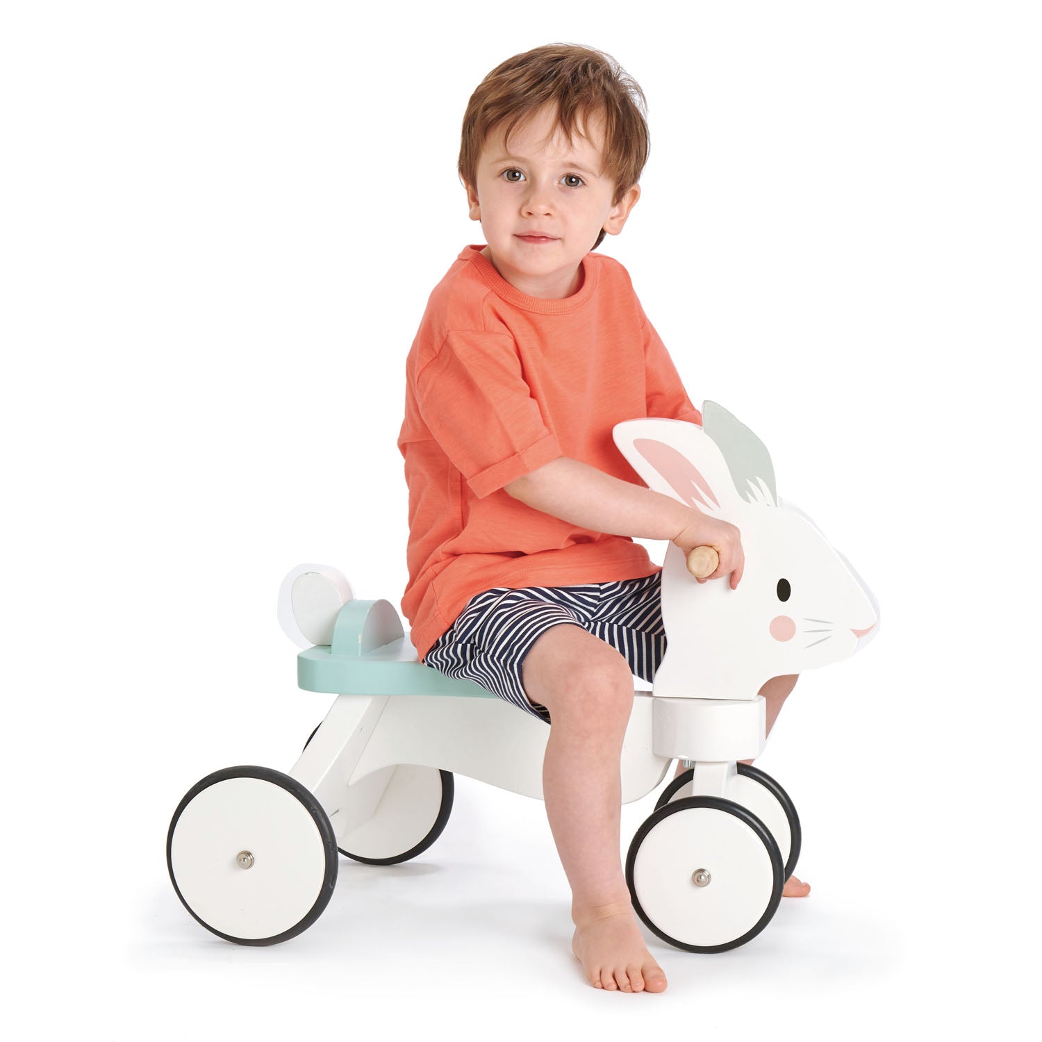 Running Rabbit Ride On | open-ended wooden toy for kids UK