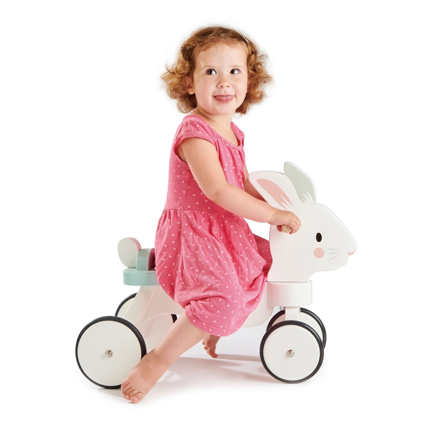Running Rabbit Ride On | open-ended wooden toy for kids UK