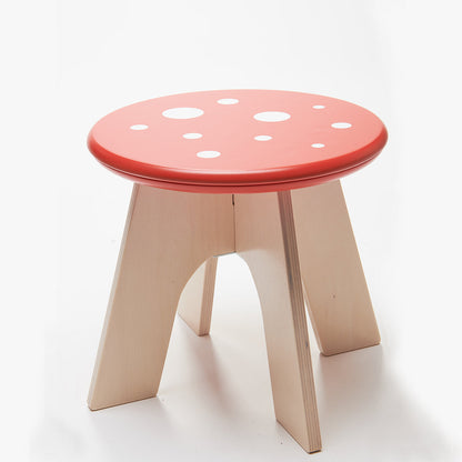 Toadstool by ThreadBeardesign, natural wood, vetted by KIDDYKIND