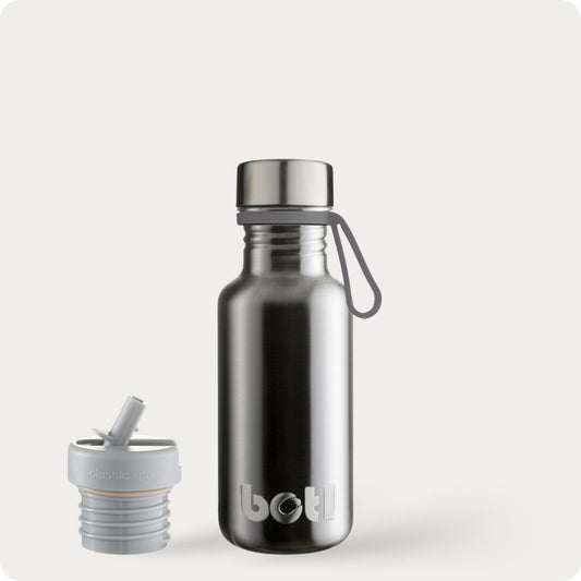 Eco kids bottle: 500ml stainless steel Tough Canteen- botl - non insulated | One Green Bottle UK