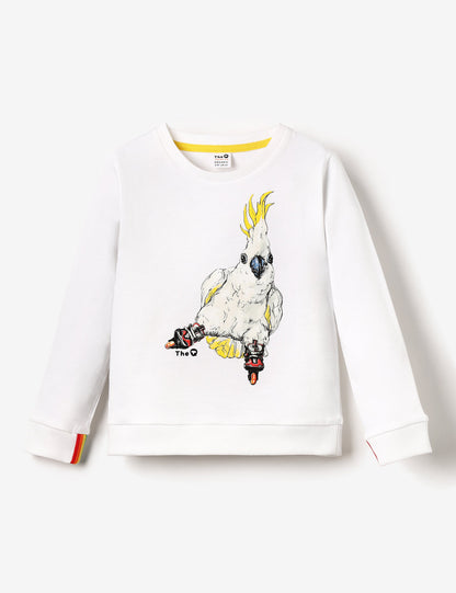 Organic Classic Sweatshirt - Skating Cockatoo