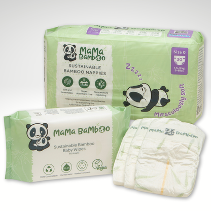 Conscious baby essentials: Bamboo Trial Bundle | KIDDYKIND