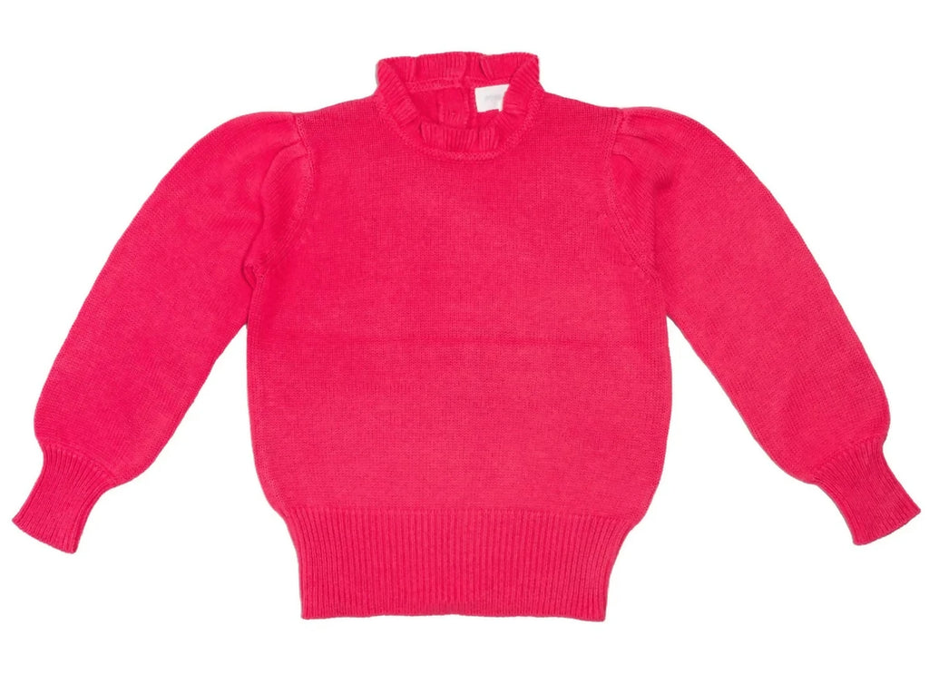 Ruffled Jumper - Cashmere & Organic Cotton