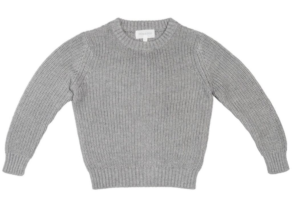Fisherman Jumper. organic cotton and cashmere
