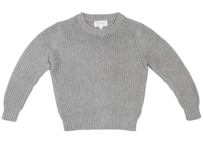 Fisherman Jumper. organic cotton and cashmere