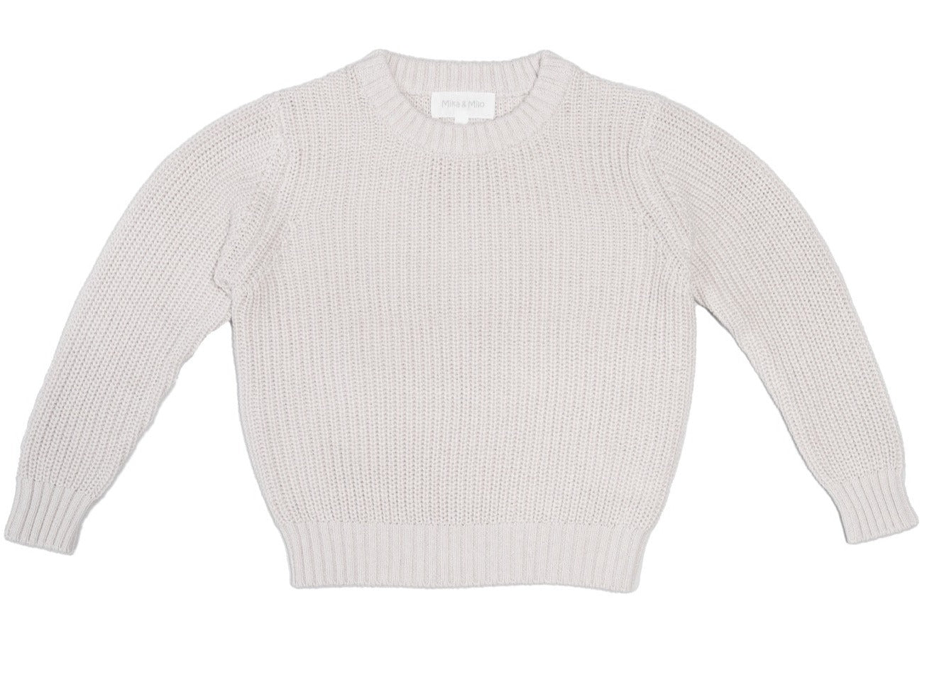 Fisherman Jumper. organic cotton and cashmere