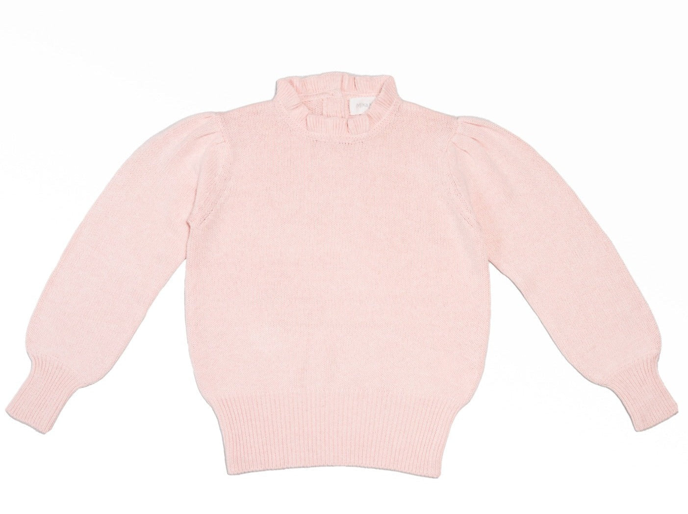 Ruffled Collared Jumper Blush1