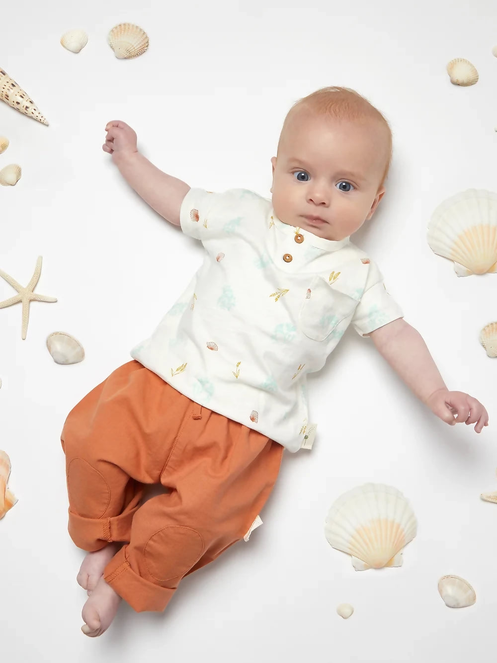 Organic Cotton Seagrass Trousers