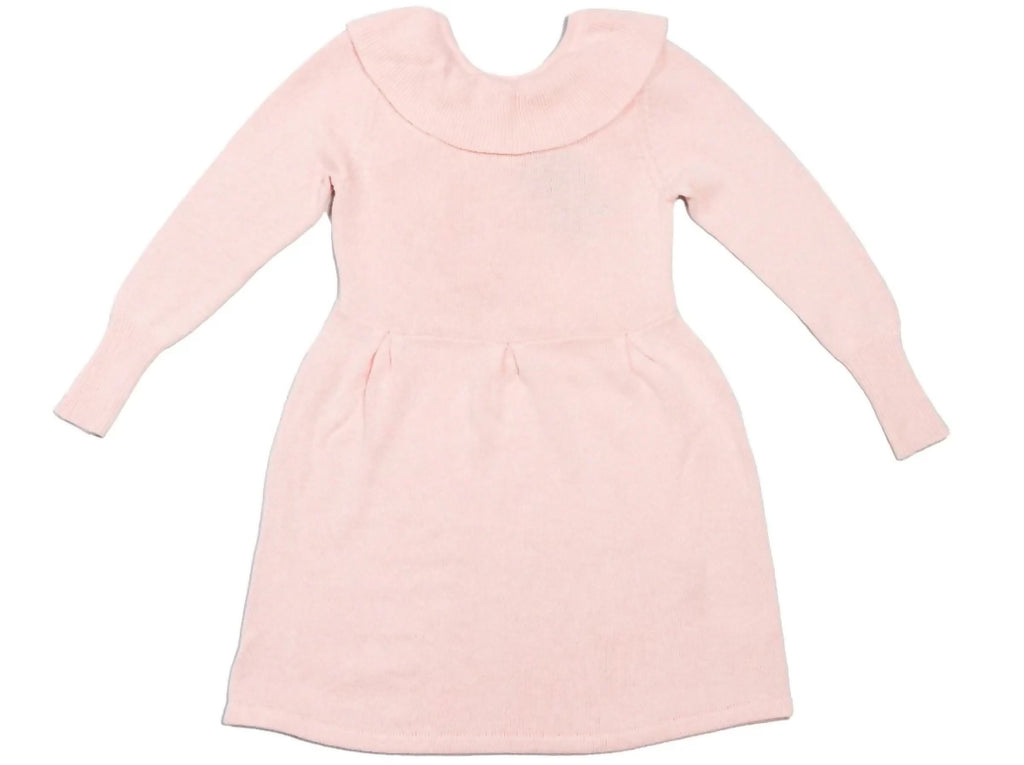 Ruffle Dress - Cashmere & Organic Cotton